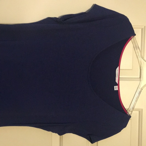 Blue knit maxi dress - Picture 2 of 2